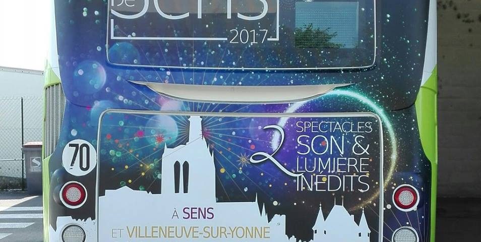 Décor bus lumières de sens 89